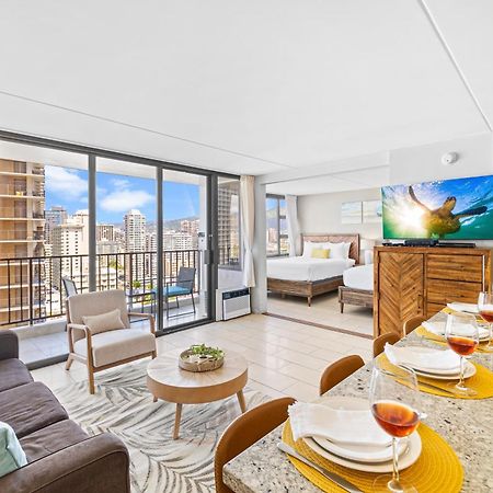 Great Ocean View Condo, Near Beach With Free Parking! Honolulu Exteriér fotografie