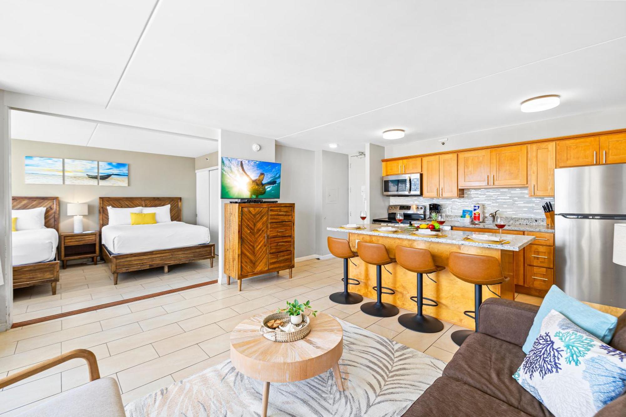 Great Ocean View Condo, Near Beach With Free Parking! Honolulu Exteriér fotografie