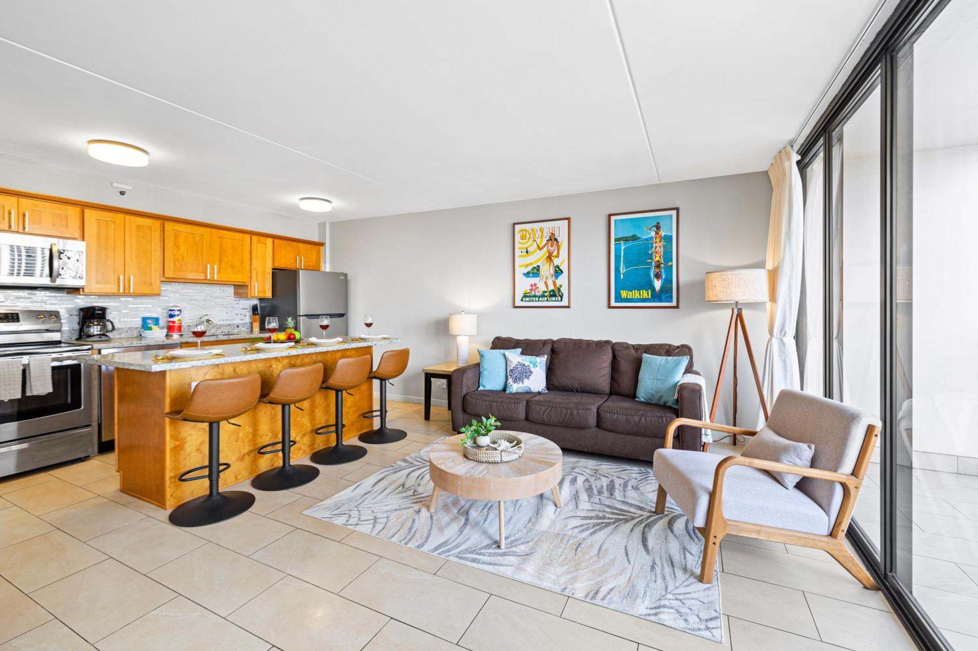 Great Ocean View Condo, Near Beach With Free Parking! Honolulu Exteriér fotografie