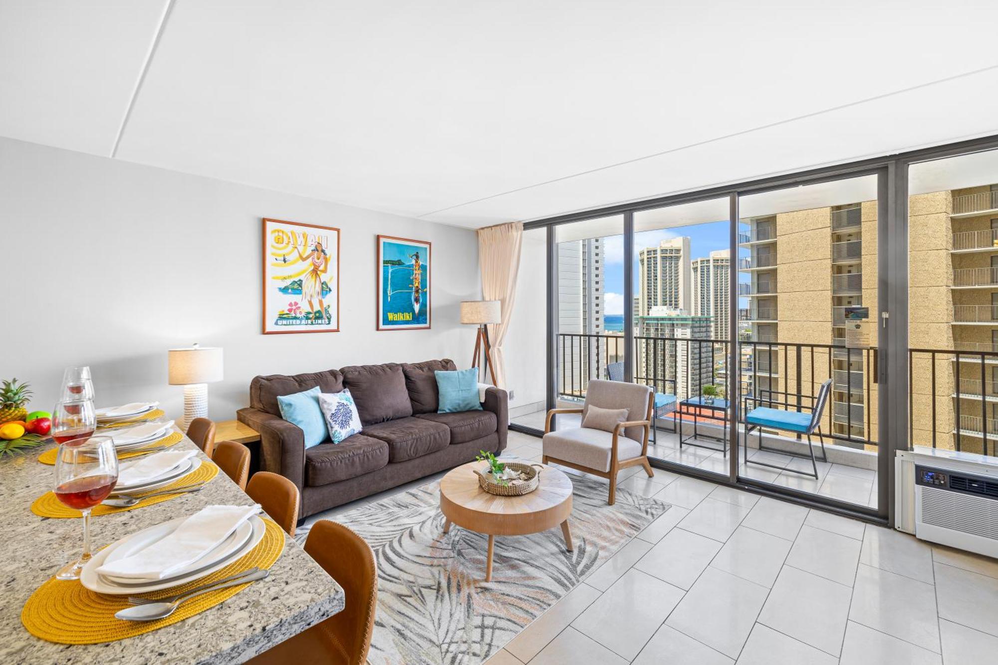Great Ocean View Condo, Near Beach With Free Parking! Honolulu Exteriér fotografie