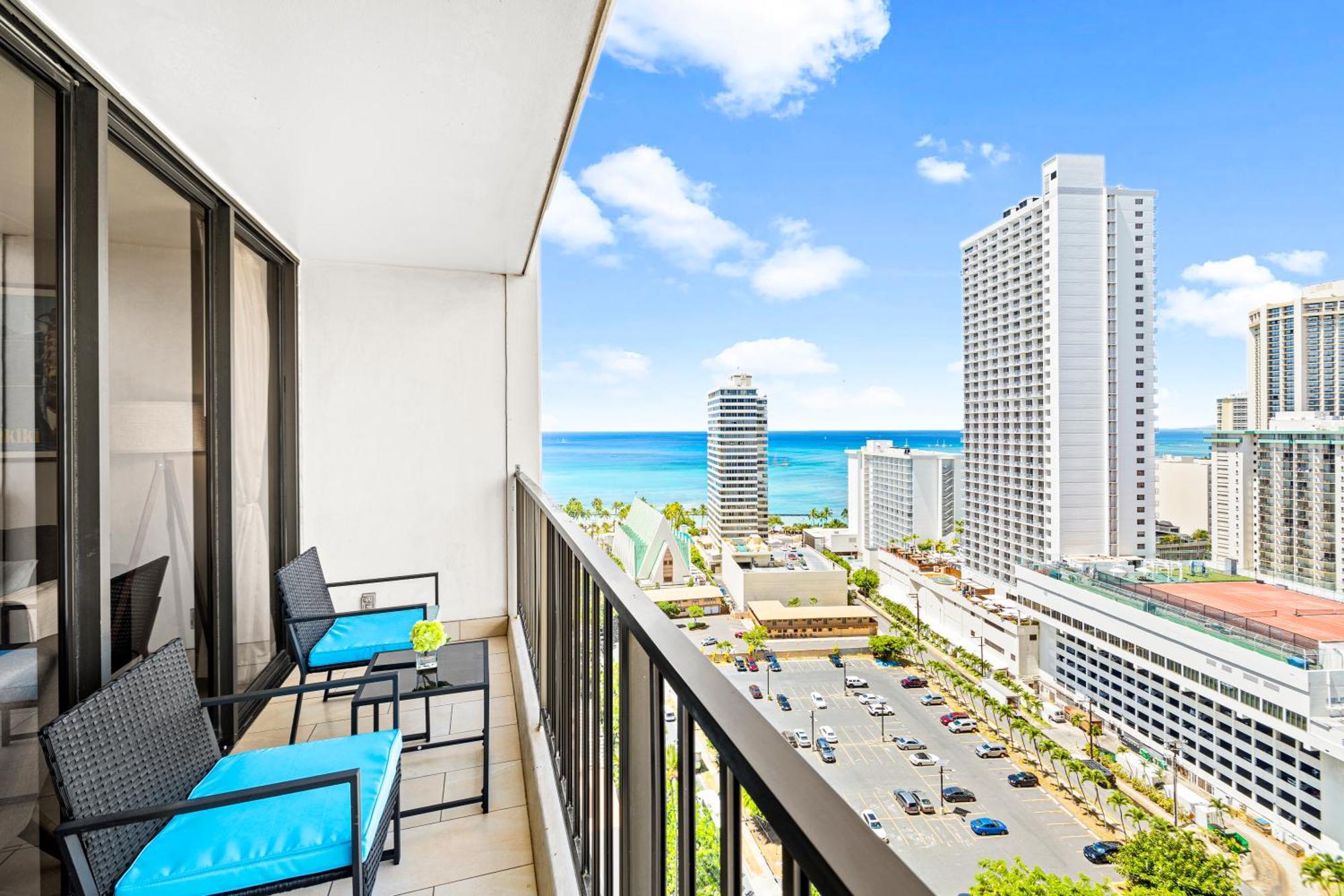Great Ocean View Condo, Near Beach With Free Parking! Honolulu Exteriér fotografie