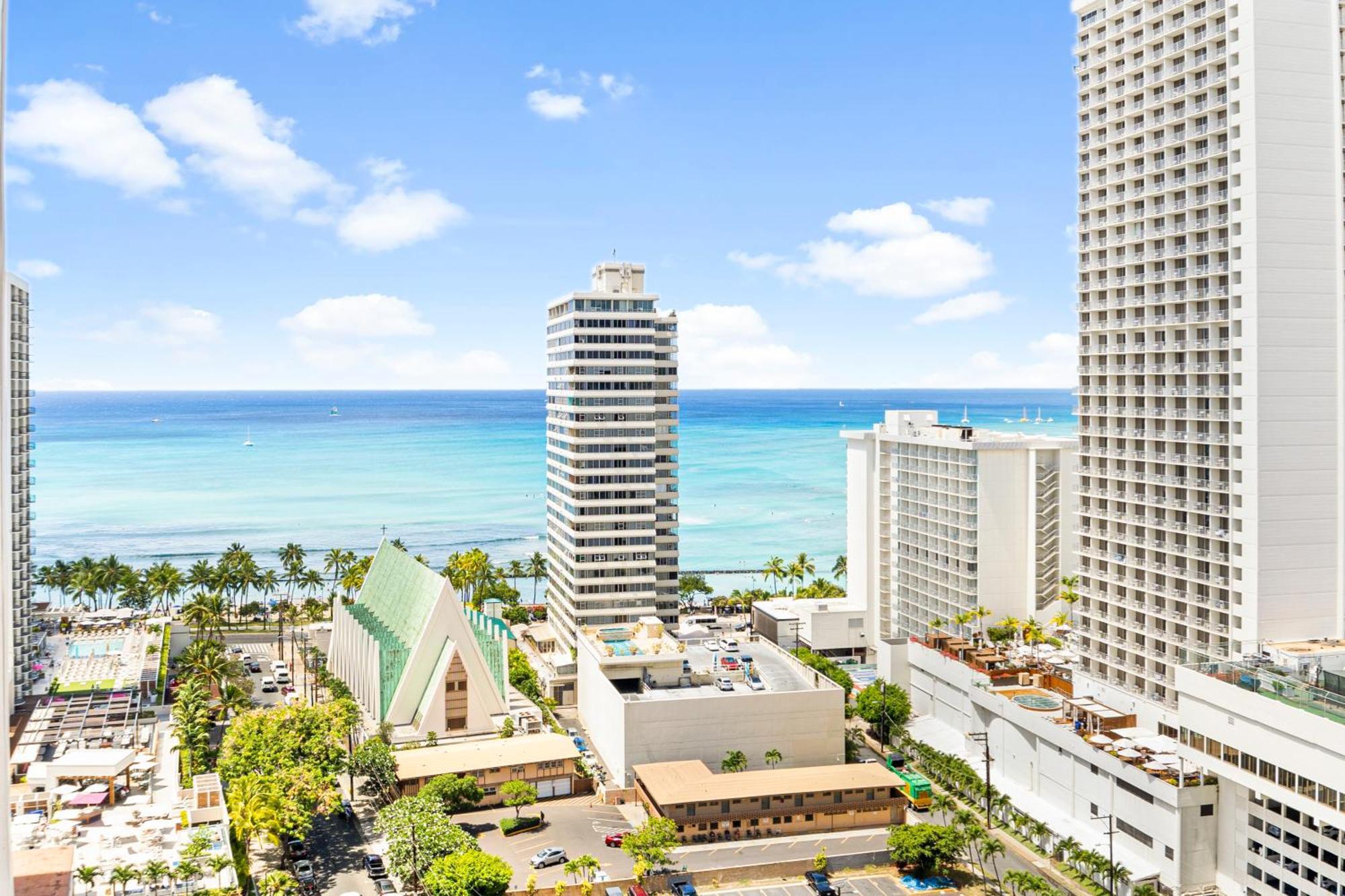 Great Ocean View Condo, Near Beach With Free Parking! Honolulu Exteriér fotografie
